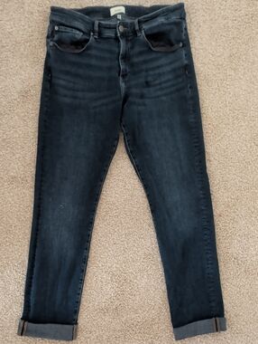 DL1961 Men's Slim Straight Jeans in Dark Blue